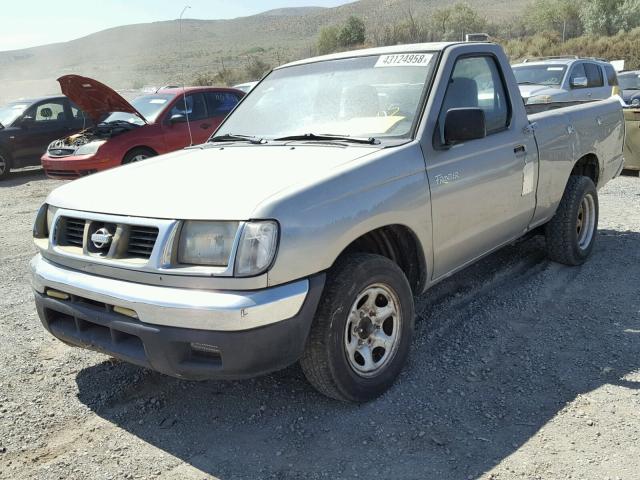 1N6DD21S9YC370985 - 2000 NISSAN FRONTIER X BEIGE photo 2