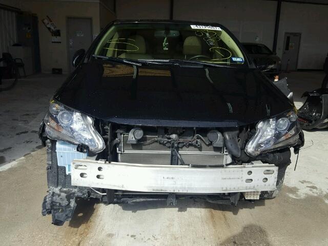 JTHBB1BA5A2013555 - 2010 LEXUS HS 250H BLACK photo 9