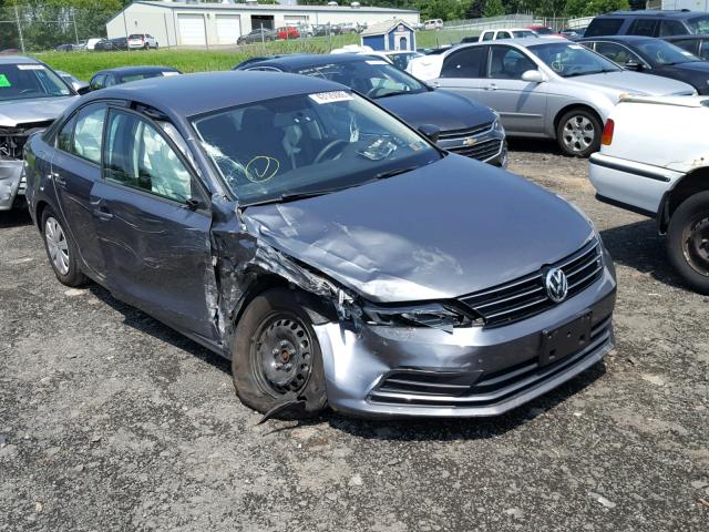 3VW2K7AJXFM270813 - 2015 VOLKSWAGEN JETTA BASE SILVER photo 1