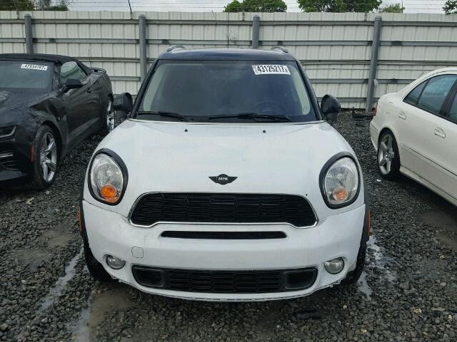 WMWZC3C52CWL83249 - 2012 MINI COOPER S C WHITE photo 9