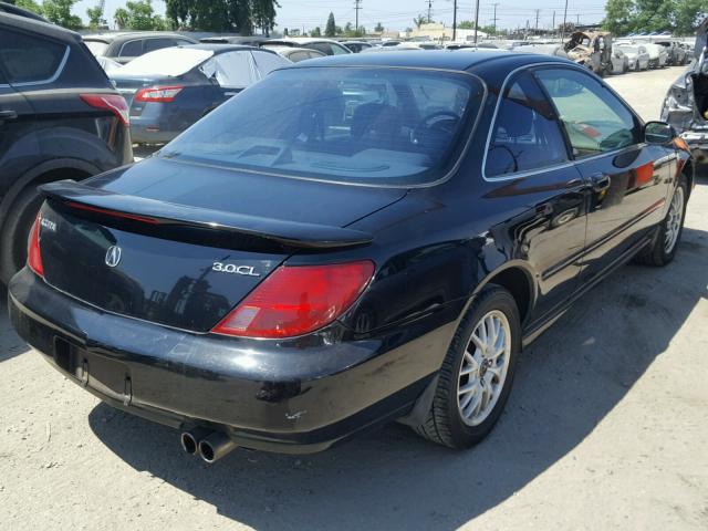 19UYA2252XL008177 - 1999 ACURA 3.0CL შავი ფოტო 4