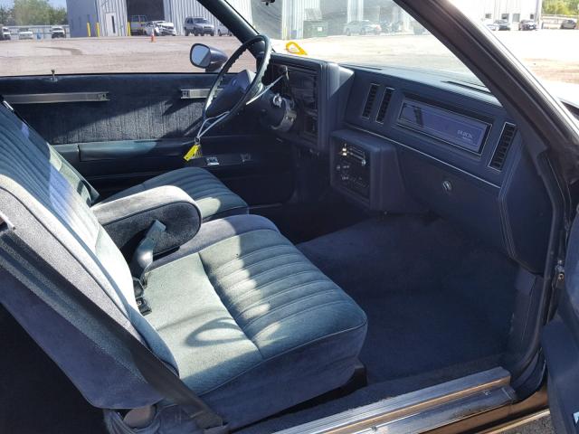 1G4GJ11A9HP420427 - 1987 BUICK REGAL Azul foto 5