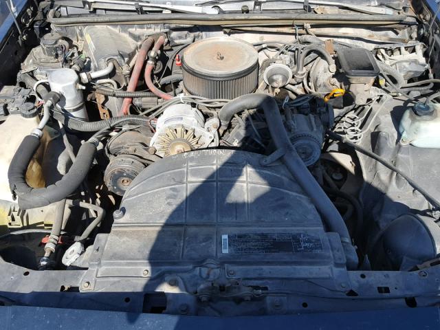 1G4GJ11A9HP420427 - 1987 BUICK REGAL Azul foto 7