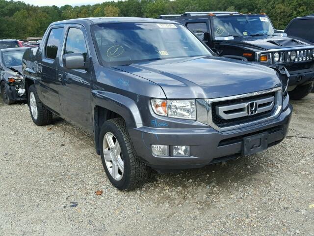 5FPYK1F57AB013649 - 2010 HONDA RIDGELINE BLUE photo 1