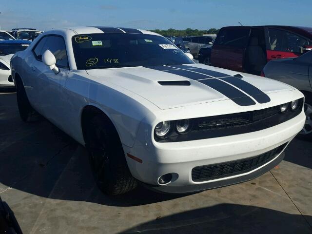 2C3CDZAG1HH502528 - 2017 DODGE CHALLENGER WHITE photo 1