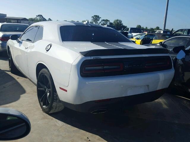 2C3CDZAG1HH502528 - 2017 DODGE CHALLENGER WHITE photo 3