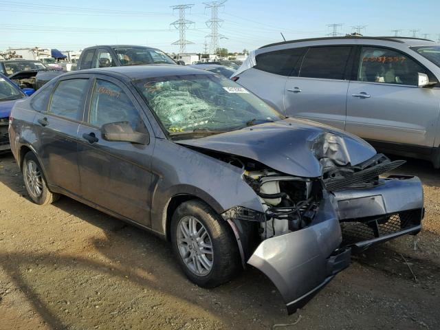 1FAHP35N89W166612 - 2009 FORD FOCUS GRAY photo 1