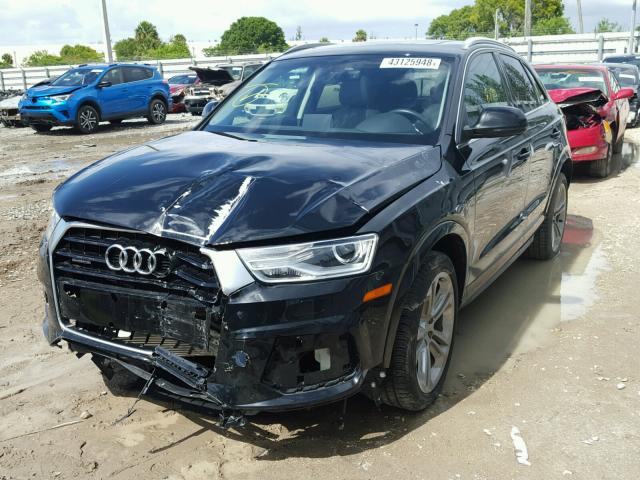 WA1JCCFS4HR006956 - 2017 AUDI Q3 PREMIUM BLACK photo 2