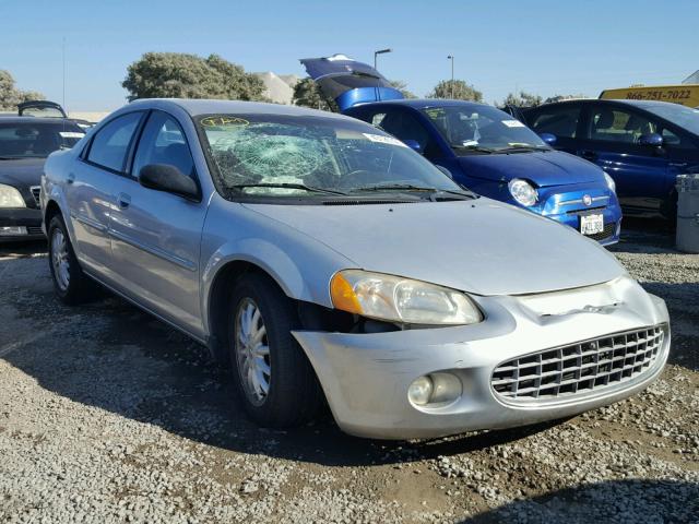 1C3EL56R52N278869 - 2002 CHRYSLER SEBRING LX SILVER photo 1