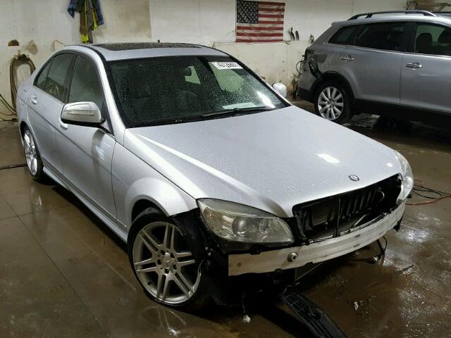 WDDGF56X98F166501 - 2008 MERCEDES-BENZ C SILVER photo 1