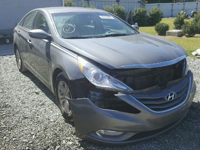 5NPEB4AC4DH568633 - 2013 HYUNDAI SONATA GRAY photo 1