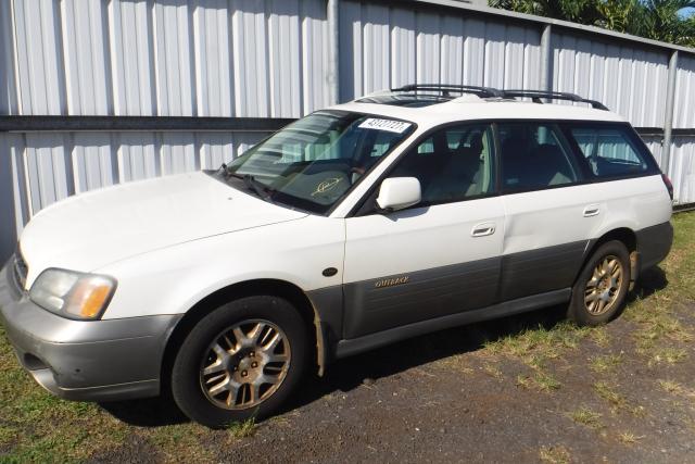 4S3BH806117622538 - 2001 SUBARU LEGACY WHITE photo 2