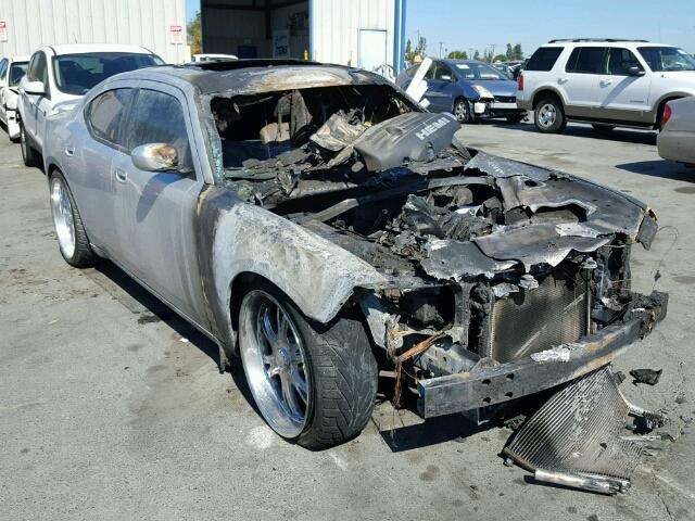 2B3KA53H36H183016 - 2006 DODGE CHARGER R/ SILVER photo 1