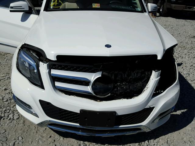 WDCGG8JB1FG372479 - 2015 MERCEDES-BENZ GLK 350 4M WHITE photo 7