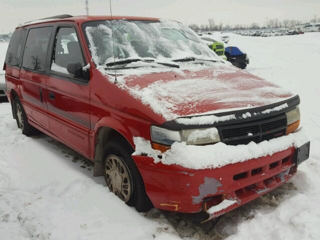 2B4GH55R5RR694289 - 1994 DODGE CARAVAN LE RED photo 1