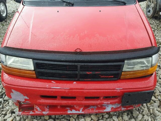 2B4GH55R5RR694289 - 1994 DODGE CARAVAN LE RED photo 7