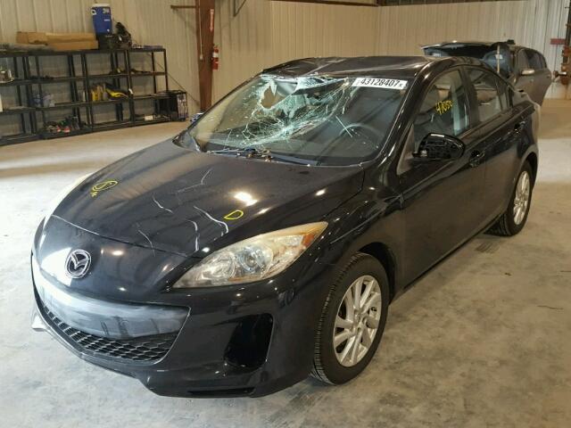 JM1BL1V75C1692010 - 2012 MAZDA 3 BLACK photo 2