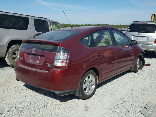 JTDKB20U450130422 - 2005 TOYOTA PRIUS 红色 照片 4