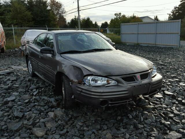 1G2NF52E01M554812 - 2001 PONTIAC GRAND AM S ნაცრისფერი ფოტო 1