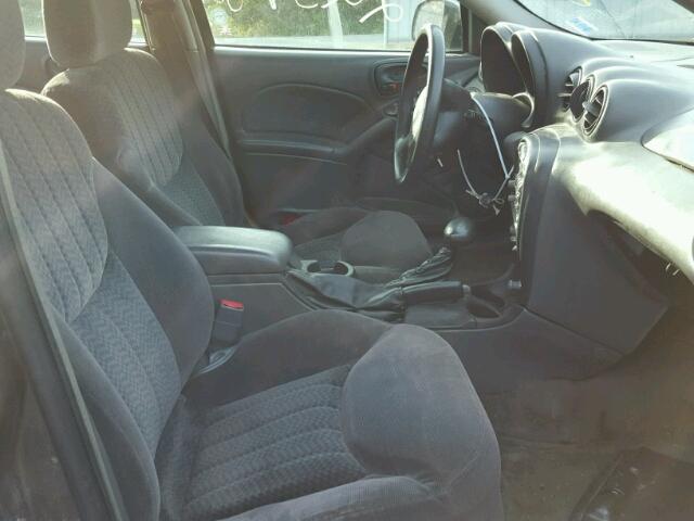 1G2NF52E01M554812 - 2001 PONTIAC GRAND AM S ნაცრისფერი ფოტო 5