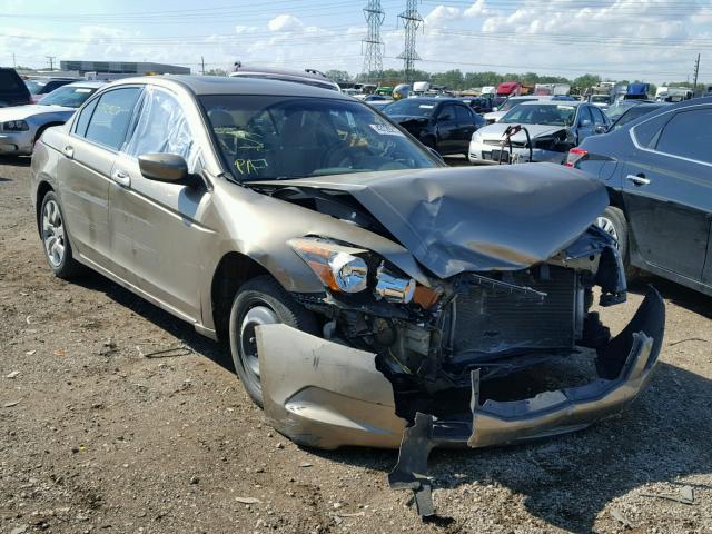 1HGCP26738A042470 - 2008 HONDA ACCORD EX GOLD photo 1