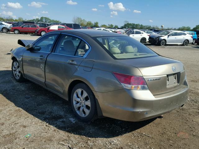 1HGCP26738A042470 - 2008 HONDA ACCORD EX GOLD photo 3