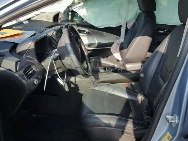 1G1RF6E42DU146587 - 2013 CHEVROLET VOLT BLUE photo 5