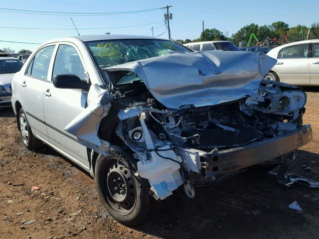 2T1BR32E67C827493 - 2007 TOYOTA COROLLA SILVER photo 1