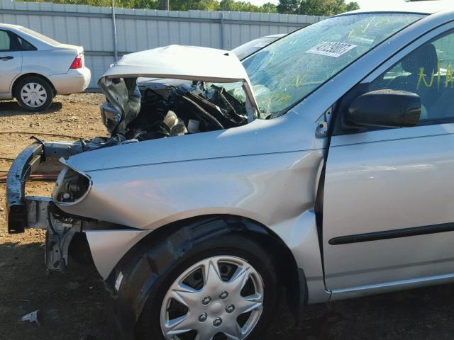 2T1BR32E67C827493 - 2007 TOYOTA COROLLA SILVER photo 9