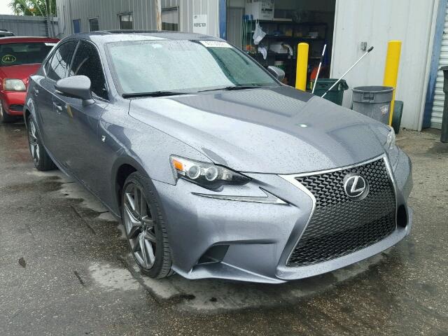 JTHBF1D23E5002441 - 2014 LEXUS IS GRAY photo 1