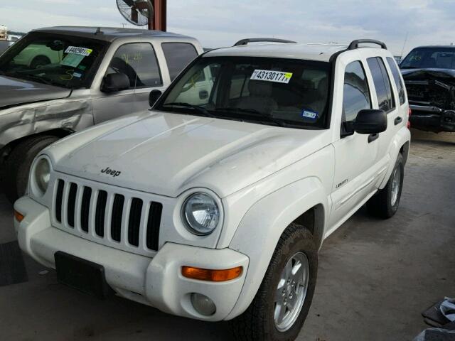 1J4GK58K04W274808 - 2004 JEEP LIBERTY LI WHITE photo 2