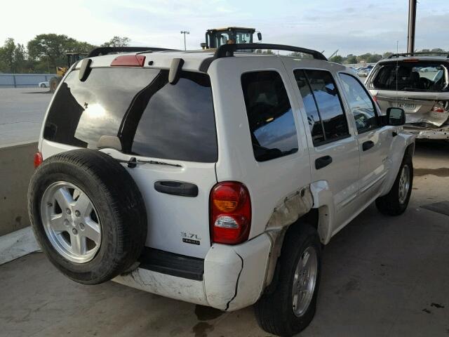 1J4GK58K04W274808 - 2004 JEEP LIBERTY LI WHITE photo 4