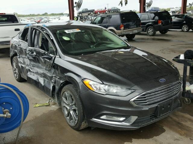 3FA6P0HD9HR379109 - 2017 FORD FUSION CHARCOAL photo 1