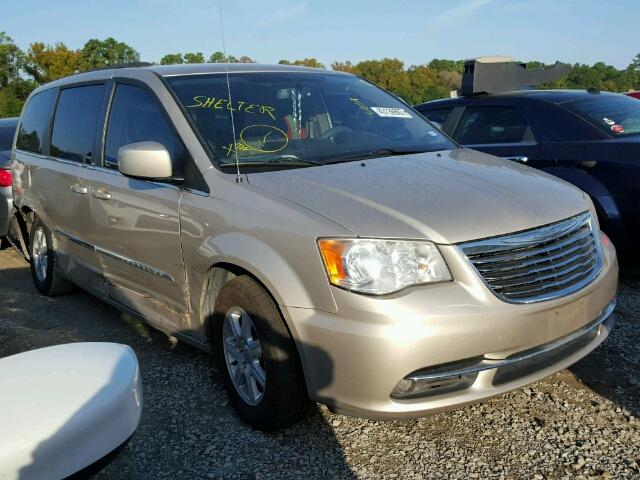 2C4RC1BG7CR305083 - 2012 CHRYSLER TOWN & COU BEIGE photo 1