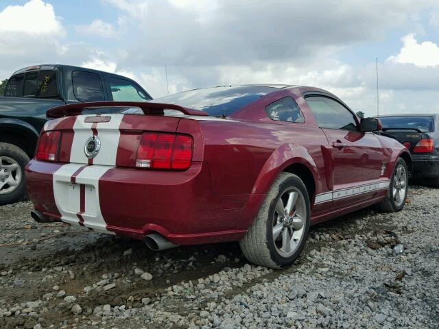 1ZVFT82H365171949 - 2006 FORD MUSTANG GT RED photo 4