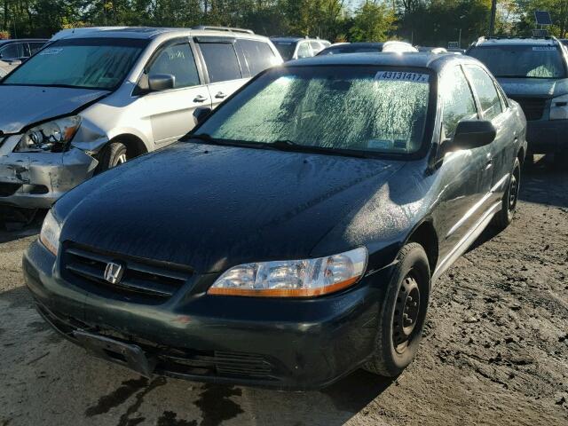 1HGCF86671A075412 - 2001 HONDA ACCORD VAL GREEN photo 2