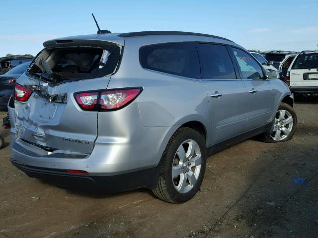 1GNKVGKD9GJ193943 - 2016 CHEVROLET TRAVERSE L SILVER photo 4