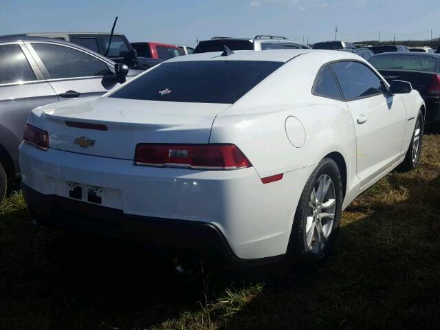 2G1FA1E38E9184822 - 2014 CHEVROLET CAMARO LS WHITE photo 4