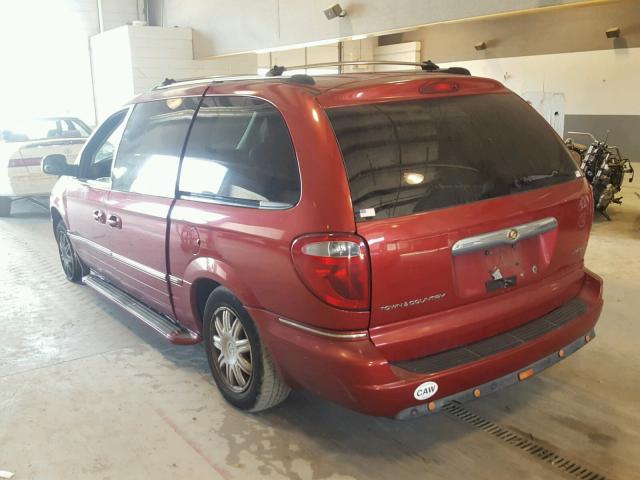 2A4GP64L86R901269 - 2006 CHRYSLER TOWN & COU RED photo 3