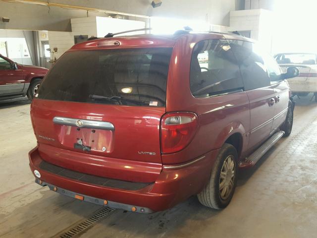 2A4GP64L86R901269 - 2006 CHRYSLER TOWN & COU Qırmızı foto 4