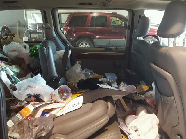 2A4GP64L86R901269 - 2006 CHRYSLER TOWN & COU Qırmızı foto 6