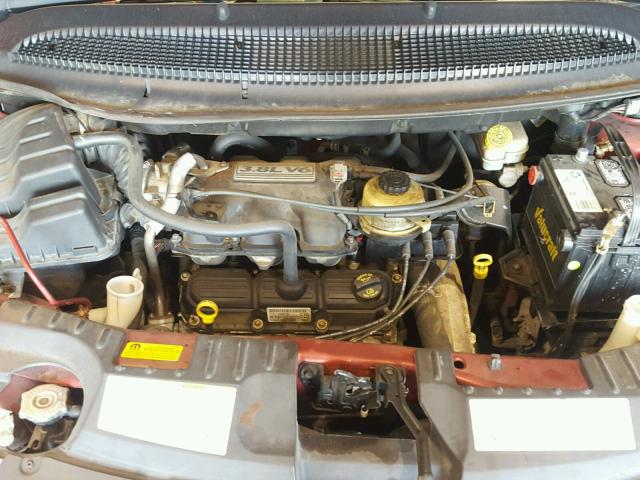 2A4GP64L86R901269 - 2006 CHRYSLER TOWN & COU Qırmızı foto 7