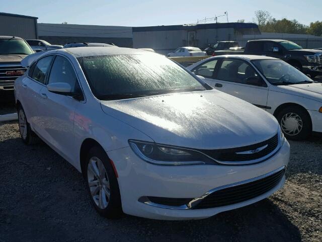 1C3CCCAB8GN179024 - 2016 CHRYSLER 200 LIMITE WHITE photo 1