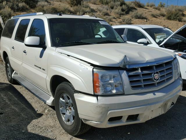 3GYFK66N05G204353 - 2005 CADILLAC ESCALADE E WHITE photo 1