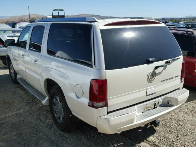 3GYFK66N05G204353 - 2005 CADILLAC ESCALADE E WHITE photo 3