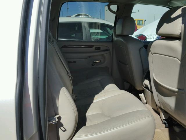 3GYFK66N05G204353 - 2005 CADILLAC ESCALADE E WHITE photo 6