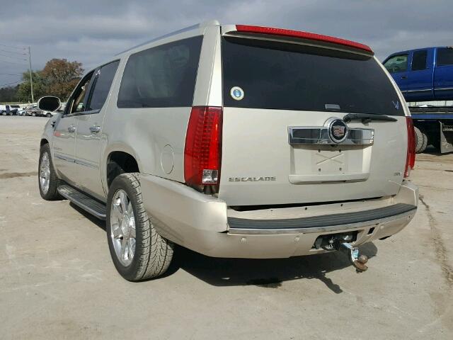 1GYFK66817R260833 - 2007 CADILLAC ESCALADE E TAN photo 3