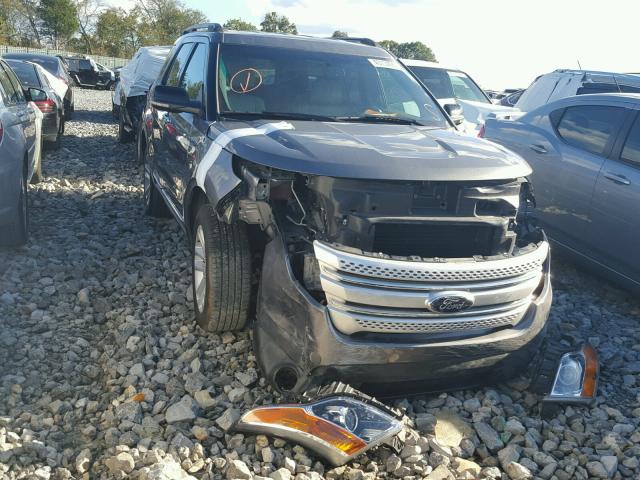 1FM5K7D81DGB03221 - 2013 FORD EXPLORER X GRAY photo 1
