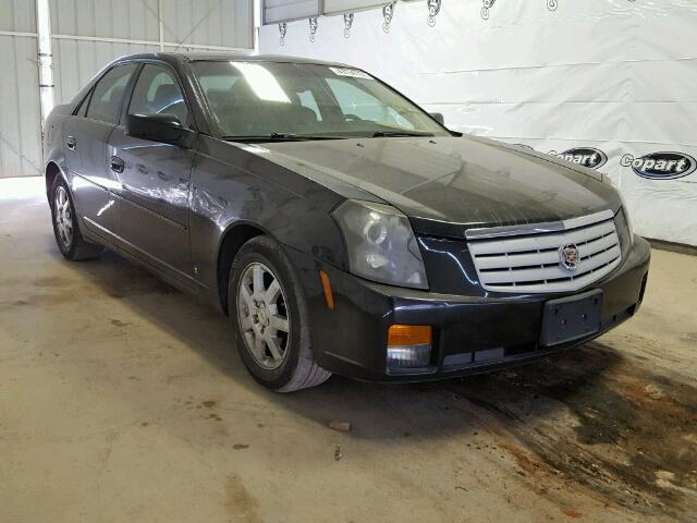 1G6DP577970142129 - 2007 CADILLAC CTS HI FEA BLACK photo 1