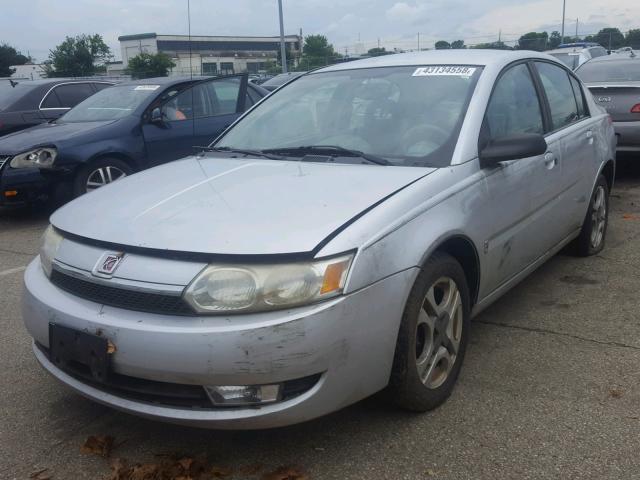 1G8AL52FX3Z177515 - 2003 SATURN ION LEVEL SILVER photo 2